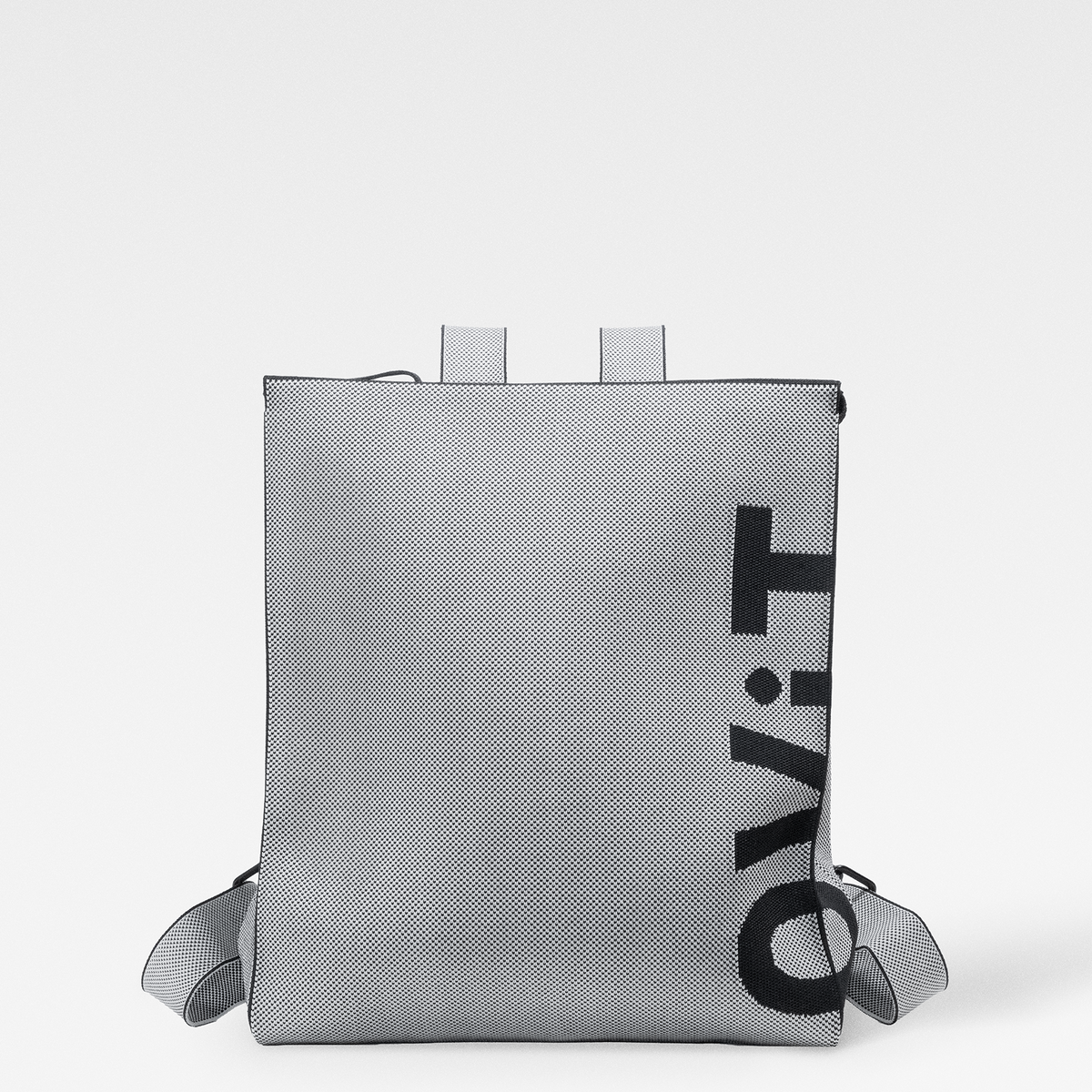 Max Backpack in Black/White Two Tone.
