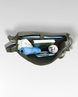 Max Messenger in Olive Green
