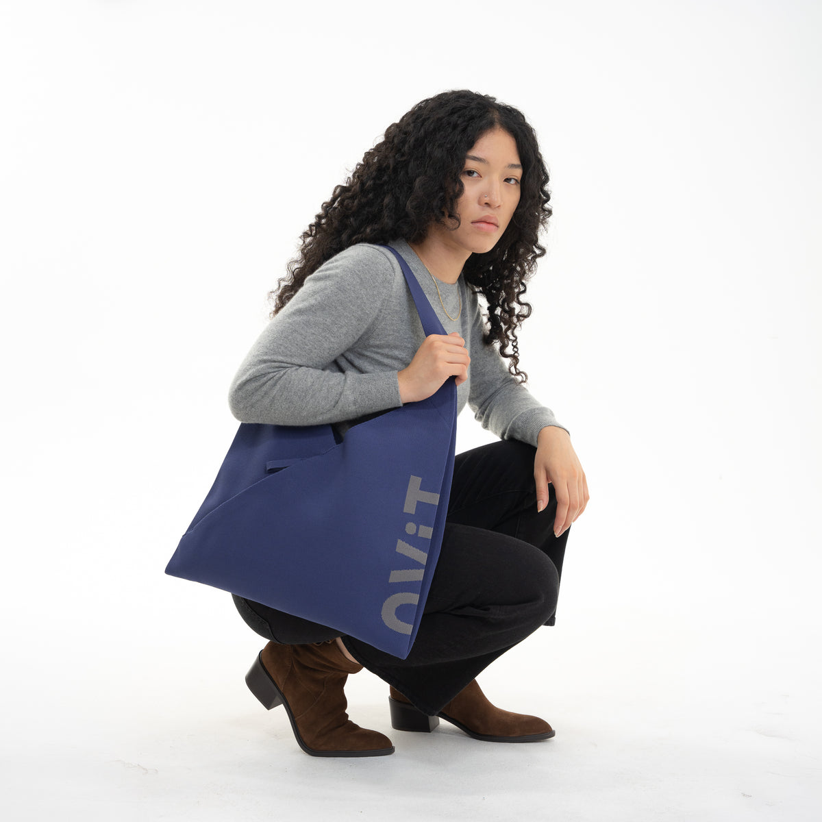 Alex Hobo in Indigo Blue