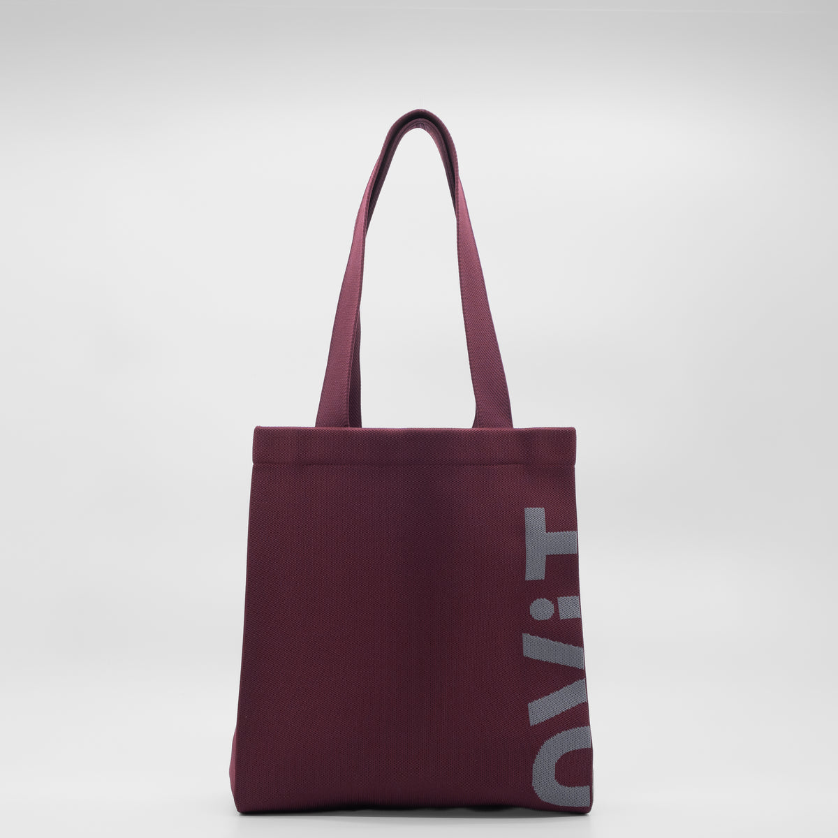 Max Tote in Burgundy.