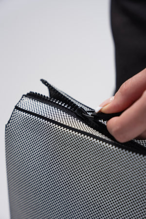 Max Backpack in Black/White Two Tone