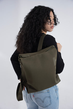 Max Backpack in Olive Green