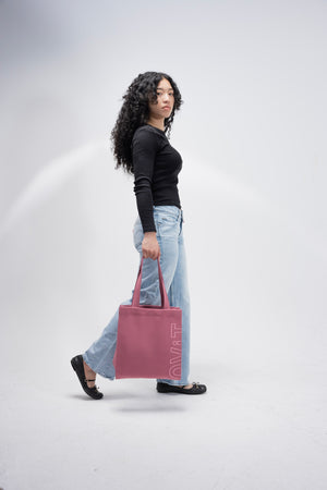 Max Tote in Rose
